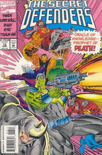 The Secret Defenders #13 Marvel Comics (1993)