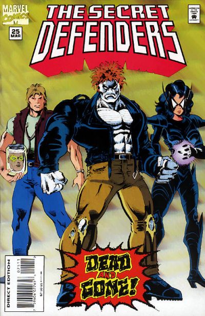 The Secret Defenders #25 Marvel Comics (1993)