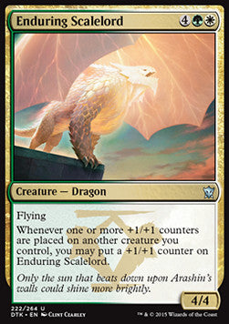 Dragons of Tarkir 222/264 Enduring Scalelord