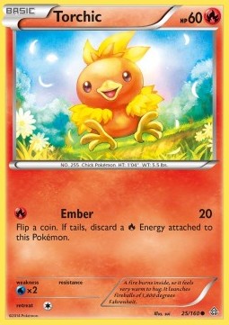 Primal Clash 025/160 Torchic (Reverse Holo)