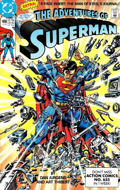 The Adventures of Superman #468 DC Comics (1987)