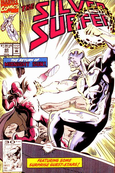 Silver Surfer #60 Marvel Comics (1987)