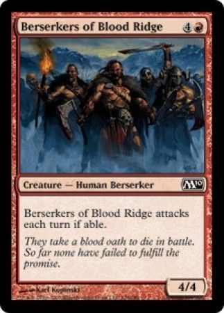 Magic 2010 126/249 Berserkers of Blood Ridge