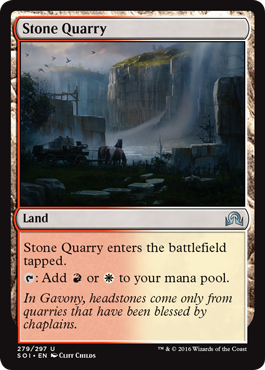 Shadows Over Innistrad 279/297 Stone Quarry