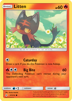 Unbroken Bonds 027/214 Litten