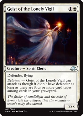 Eldritch Moon 027/205 Geist of the Lonely Vigil