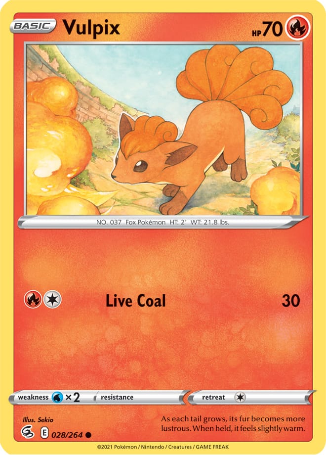 Fusion Strike 028/264 Vulpix