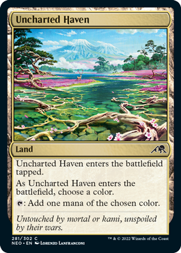 Kamigawa: Neon Dynasty 281/302 Uncharted Haven