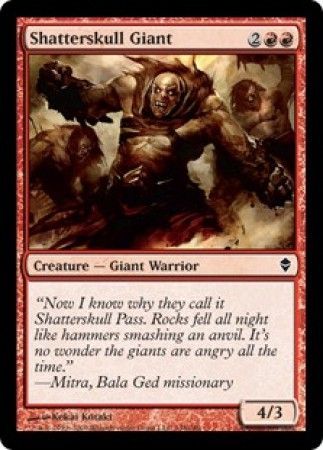 Zendikar 148/249 Shatterskull Giant