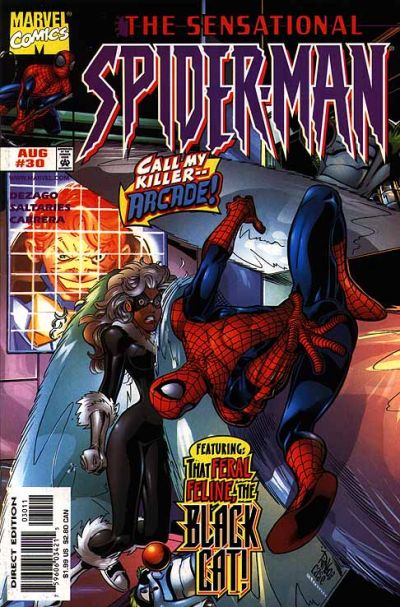 Sensational Spider-man #30 Marvel Comics (1996)