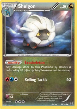 Roaring Skies 056/108 Shelgon (Reverse Holo)