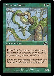 Urza's Saga 285/350 Winding Wurm