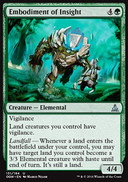 Oath of the Gatewatch 131/184 Embodiment of Insight (Foil)