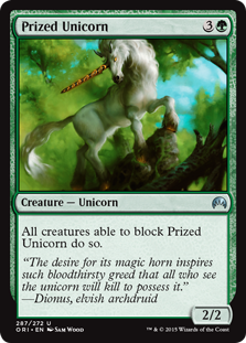 Magic Origins 287/272 Prized Unicorn