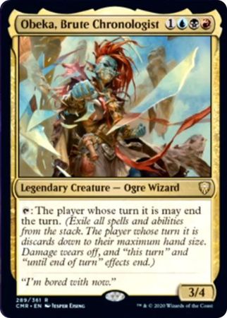 Commander Legends 289/361 Obeka, Brute Chronologist