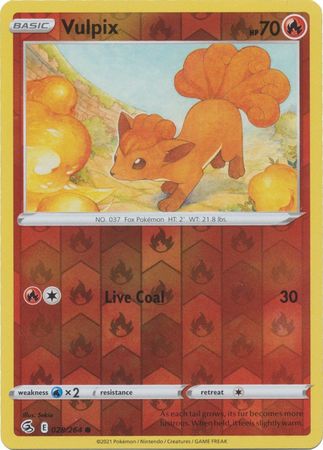 Fusion Strike 028/264 Vulpix (Reverse Holo)