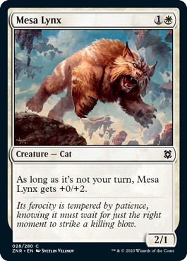 Zendikar Rising 028/280 Mesa Lynx