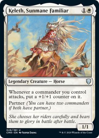 Commander Legends 028/361 Keleth, Sunmane Familiar