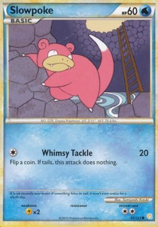 HeartGold & SoulSilver 081/123 Slowpoke