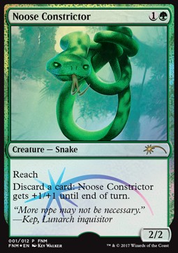 Friday Night Magic 2017 001/012 Noose Constrictor (Foil)