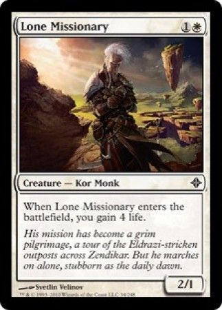 Rise of the Eldrazi 034/248 Lone Missionary