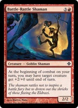 Rise of the Eldrazi 136/248 Battle-Rattle Shaman