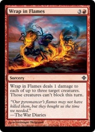 Rise of the Eldrazi 173/248 Wrap in Flames