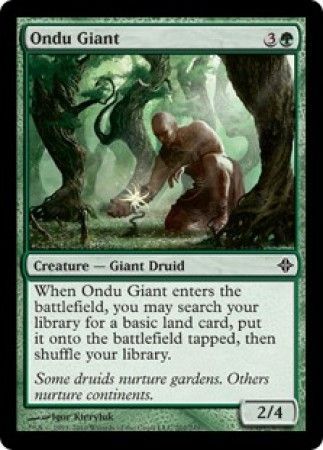 Rise of the Eldrazi 202/248 Ondu Giant