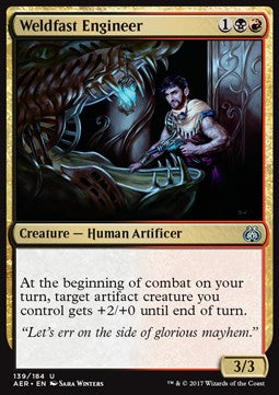 Aether Revolt 139/184 Weldfast Engineer