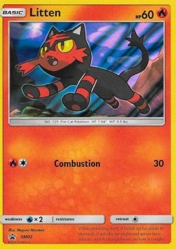 Sun & Moon Promo SM002 Litten (Holo)