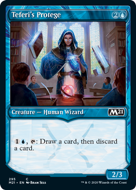 Core Set 2021 295 Teferi's Protege (Showcase)