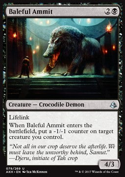 Amonkhet 079/269 Baleful Ammit