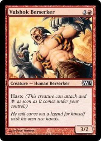 Magic 2011 159/249 Vulshok Berserker