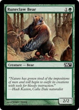 Magic 2011 195/249 Runeclaw Bear