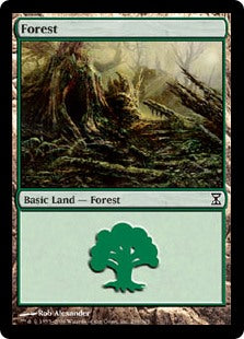 Time Spiral 298/301 Forest (Foil)