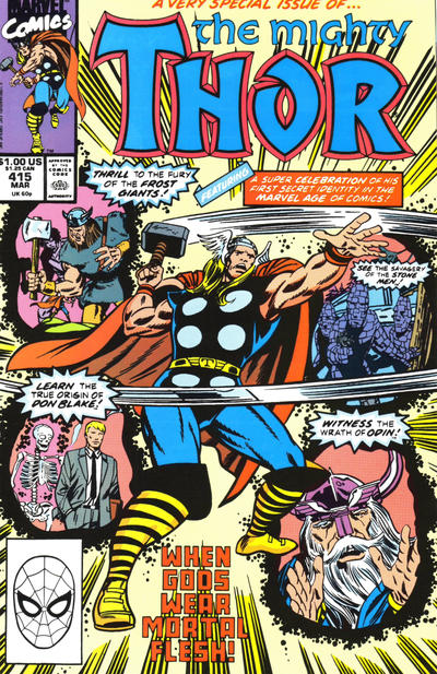 The Mighty Thor #415 Marvel Comics (1966)