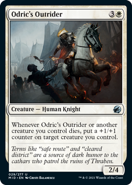 Innistrad: Midnight Hunt 029/277 Odric's Outrider