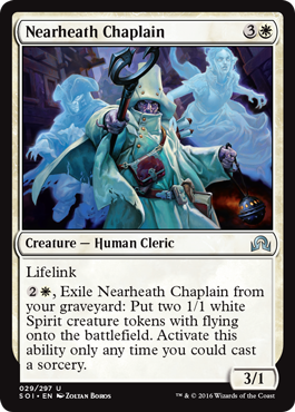 Shadows Over Innistrad 029/297 Nearheath Chaplain