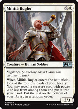 Core Set 2019 029/280 Militia Bugler