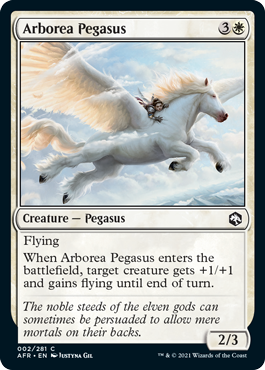 Adventures in the Forgotten Realms 002/281 Arborea Pegasus