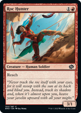 The Brothers' War 150/287 Roc Hunter (foil)