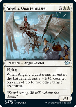 Innistrad: Crimson Vow 002/277 Angelic Quartermaster