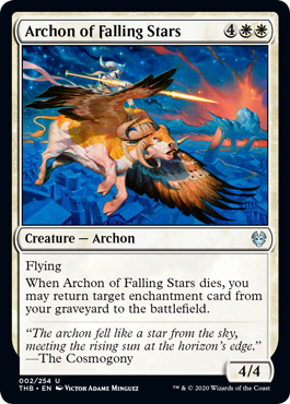 Theros Beyond Death 002/254 Archon of Falling Stars