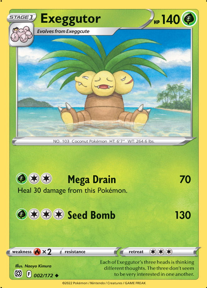 Brilliant Stars 002/172 Exeggutor