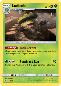 Detective Pikachu 02/18 Ludicolo (Holo)