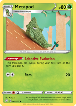 Rebel Clash 002/192 Metapod