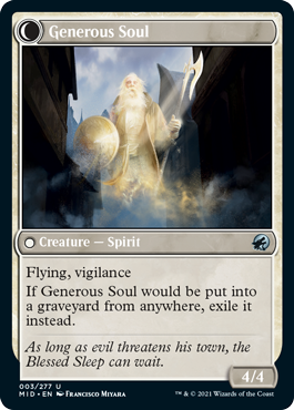 Innistrad: Midnight Hunt 003/277 Beloved Beggar//Generous Soul