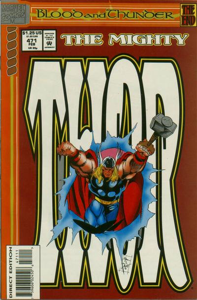 The Mighty Thor #471 Marvel Comics (1966)