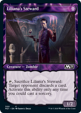 Core Set 2021 300 Liliana's Steward (Showcase)