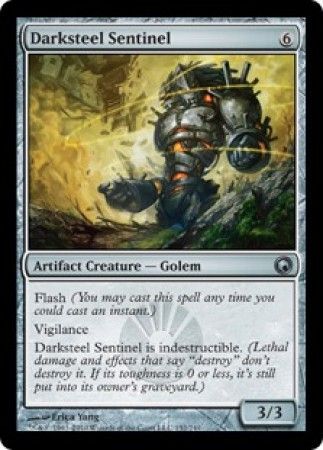 Scars of Mirrodin 152/249 Darksteel Sentinel